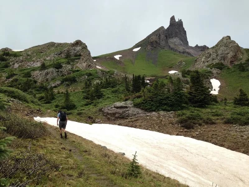 Lizard Head Trail to Cross Mountain Trail Loop