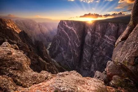 Black Canyon of the Gunnison National Park main view