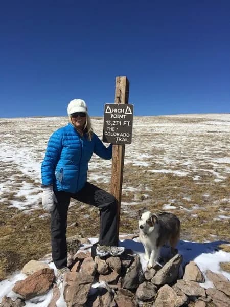 Colorado Trail High Point Elevation 13271 Which Is In Segment 22