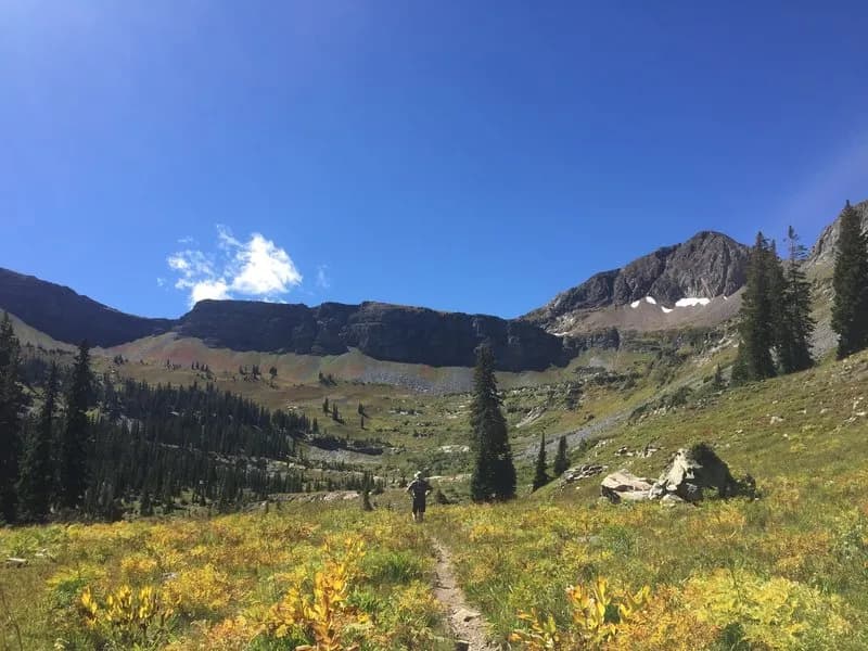 Blue Lake Out and Back