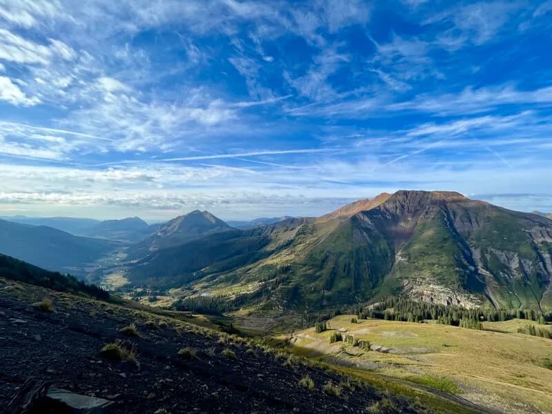 Amazing Views Looking Southeast At Baldy And Gothic Mountains