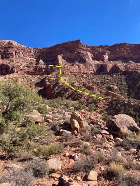 Summit Scramble Route