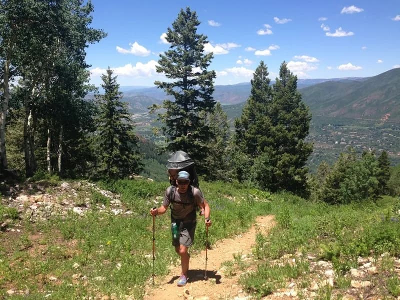 Ute Trail to Ajax Sundeck