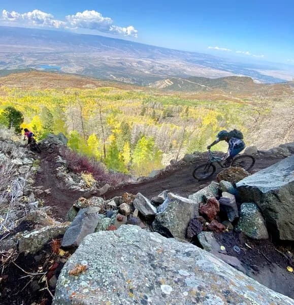 Palisade Plunge: Otto's Wall (Shirttail Point - Lands End Rd) Section
