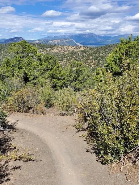 Views Of The La Platas From Mikes Trail