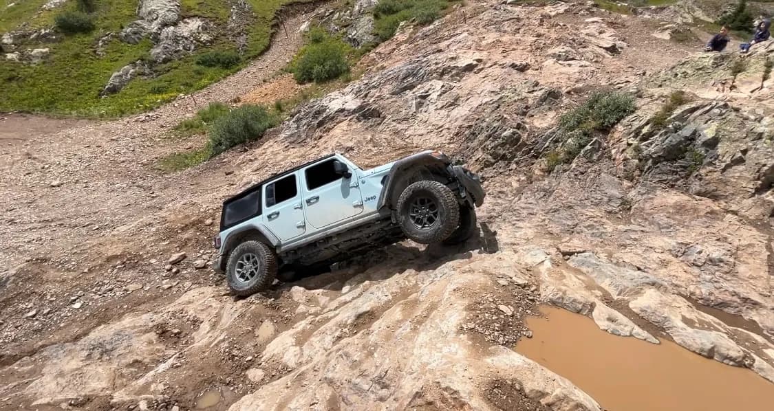 Poughkeepsie Gulch Shelf Road