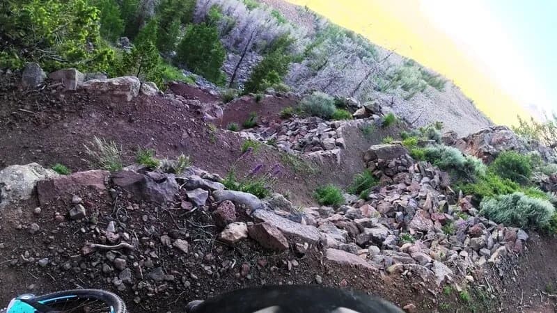 Palisade Plunge: Otto's Wall (Shirttail Point - Lands End Rd) Section
