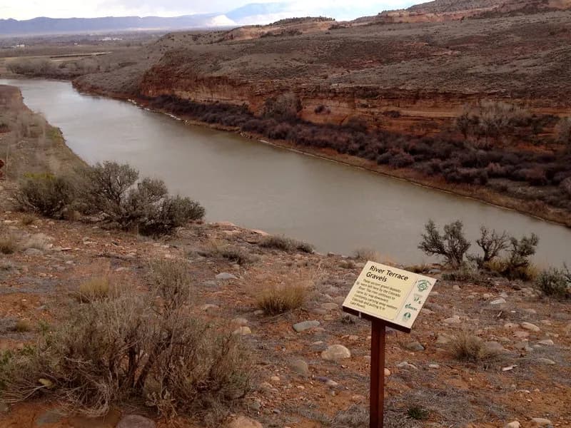 Signs Along Rustlers Loop Teach Riders About Mtb Skills And Also Point Out Facts