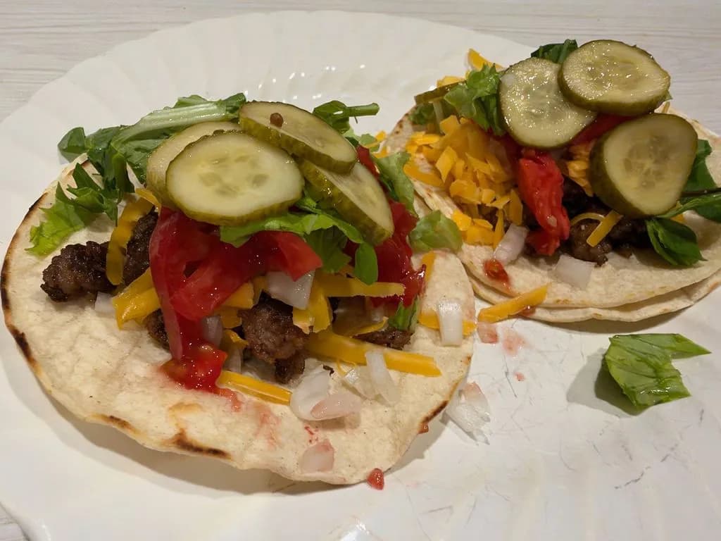 Aspen Times Suggests Smashed Cheeseburger Tacos for Late Summer