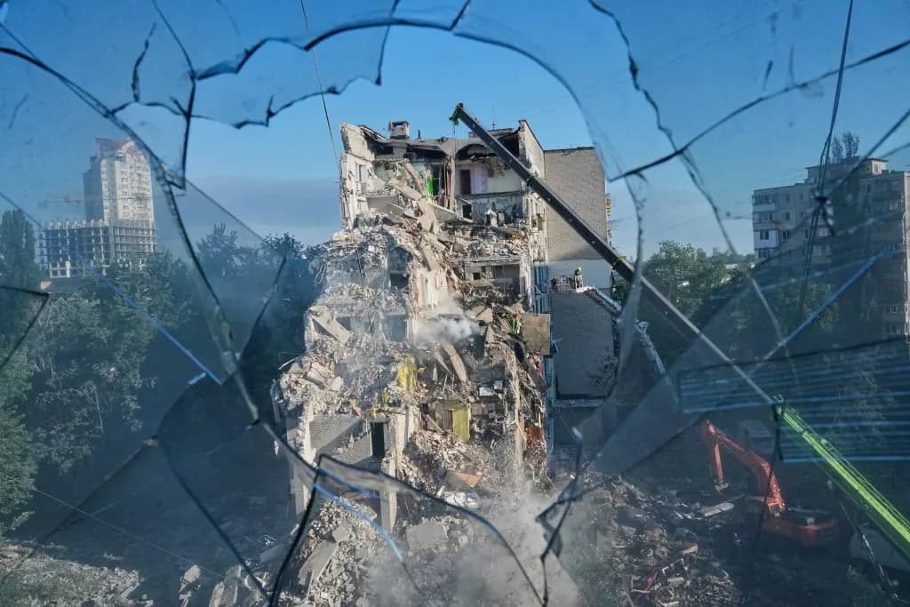 Kyiv Drone Barrage Kills 21 as Ukraine Targets Russian Fuel Logistics