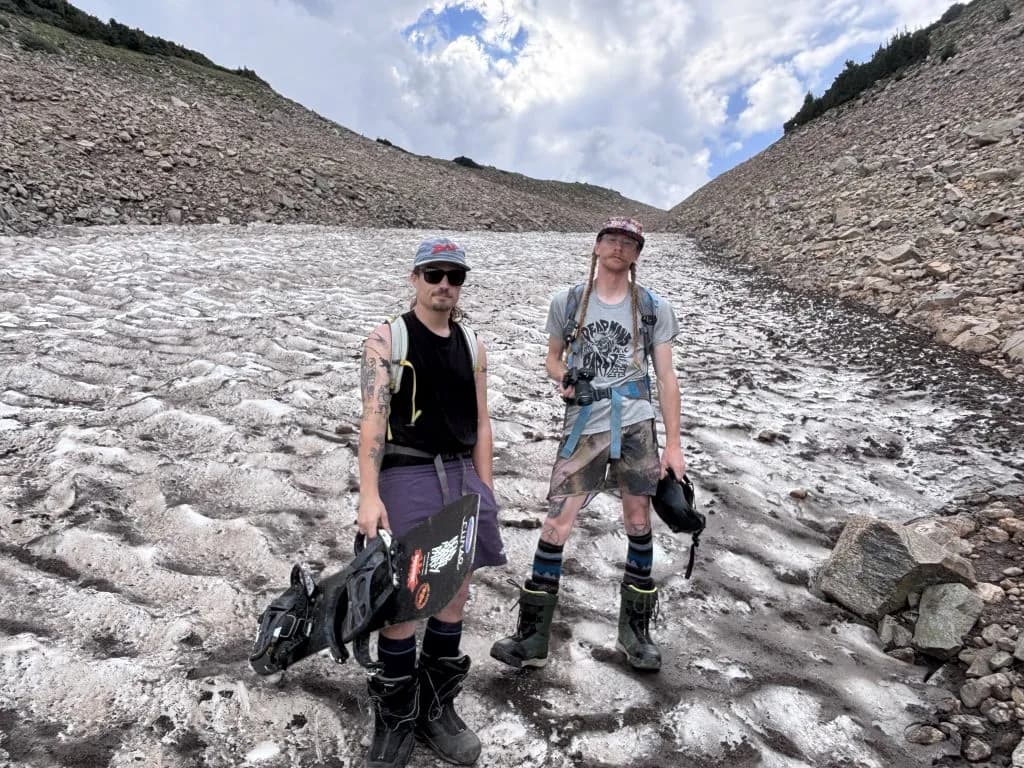 St. Mary's Glacier Shrinks, Threatening Summer Snowboarding Tradition