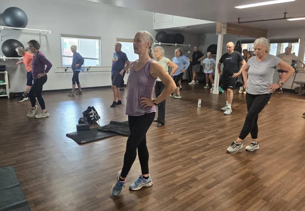 Old Town Hot Springs Balance Classes Grow to Serve Aging Routt County Residents