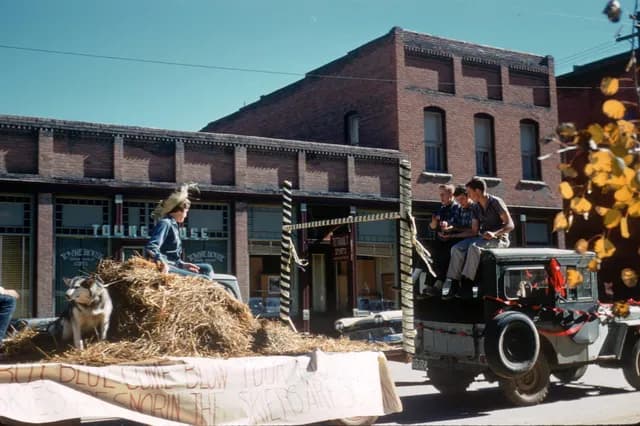 Aspen's Galena Street Comes Alive in 1957