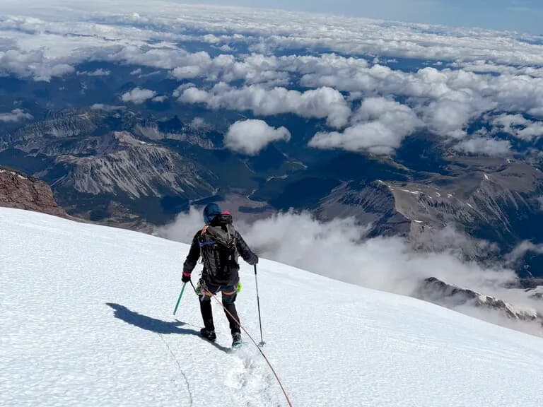 Silverthorne Couple Sets New Fastest Known Time on Rainier Infinity Loop