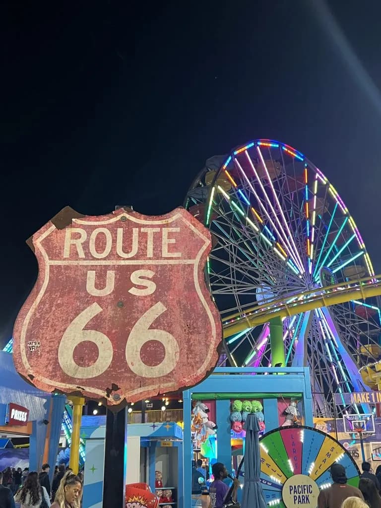 Route 66 Centennial Celebrated at Santa Monica Pier