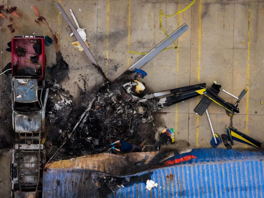 Simi Valley Driver Faces Murder Charges After Chatsworth Bus and Helicopter Crashes