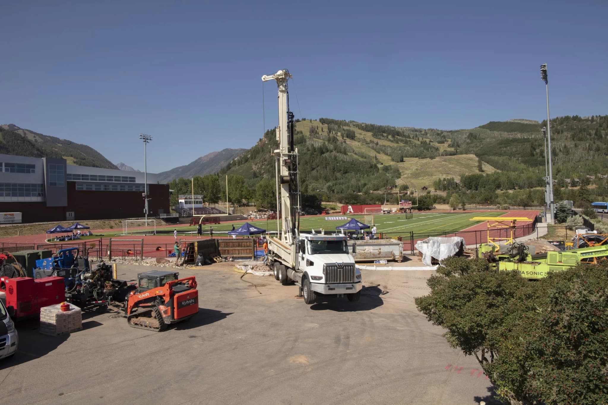 Aspen School District Drills 1,000 Feet for Geothermal Heat