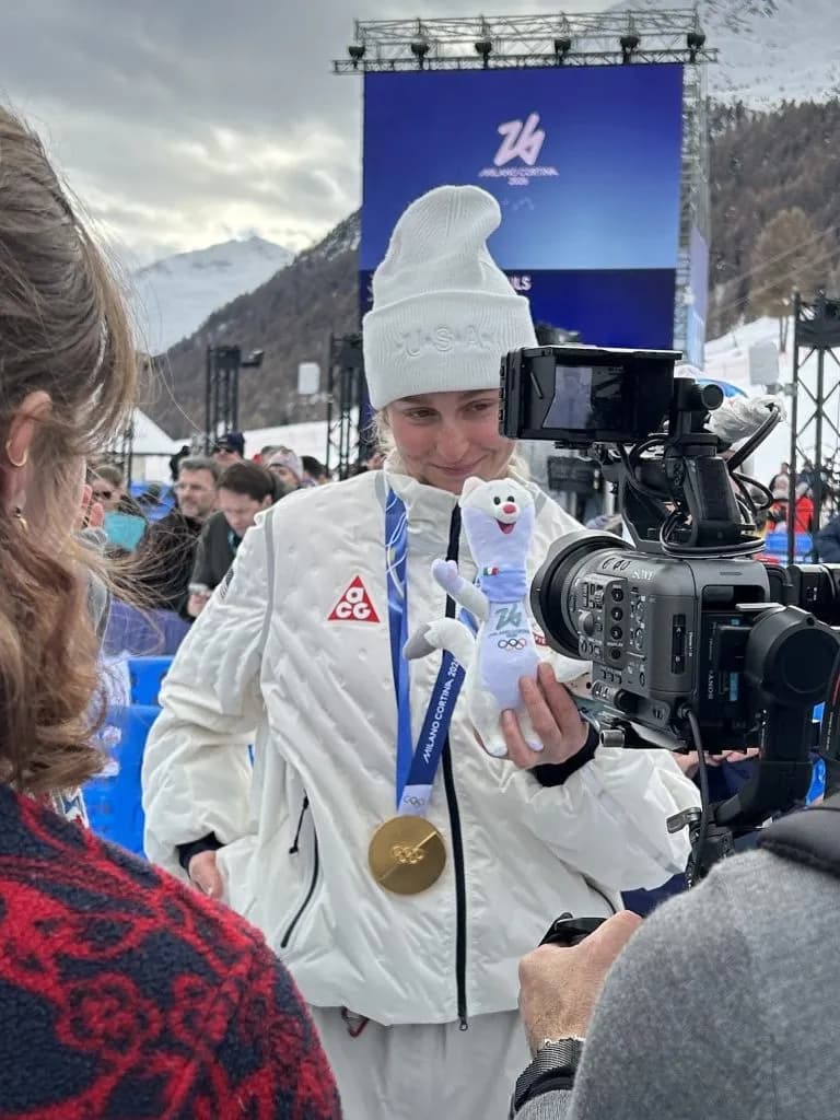 Olympic Mogul Liz Lemley Brings Gold to EagleVail Brew