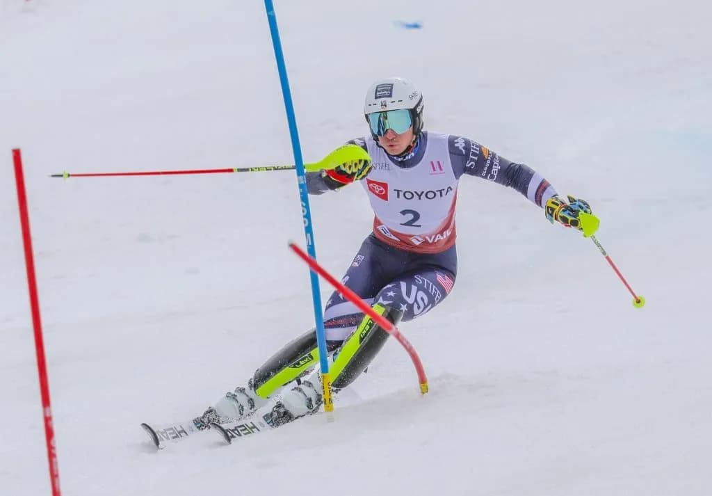 Steamboat's Cooper Puckett Wins U.S. Alpine Slalom Title in Vail