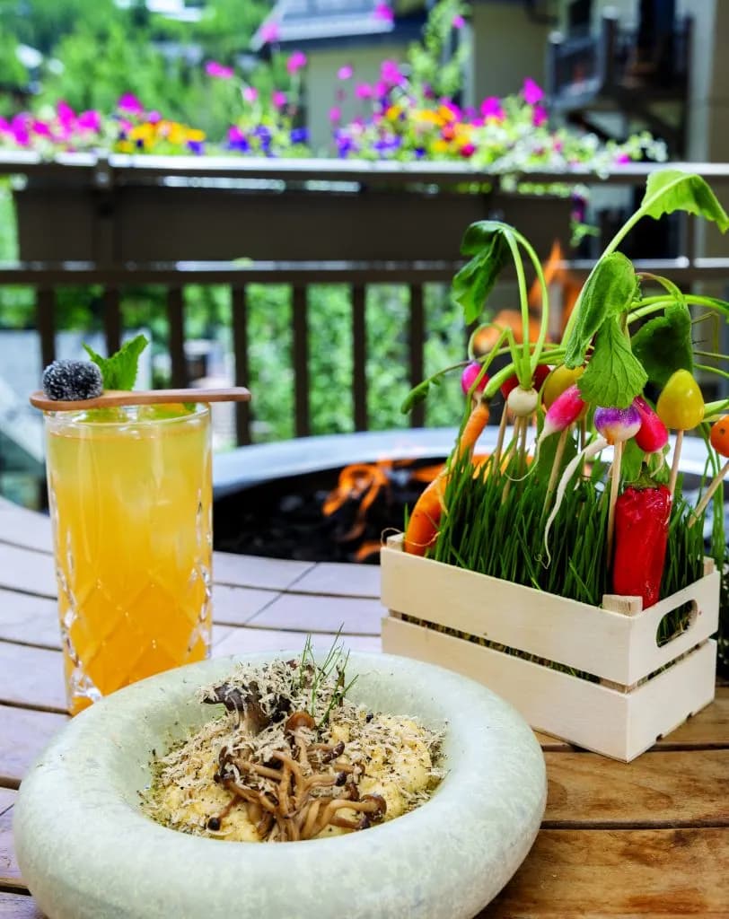 Four Seasons Vail Unveils The Remedy with Exotic Crab Cakes