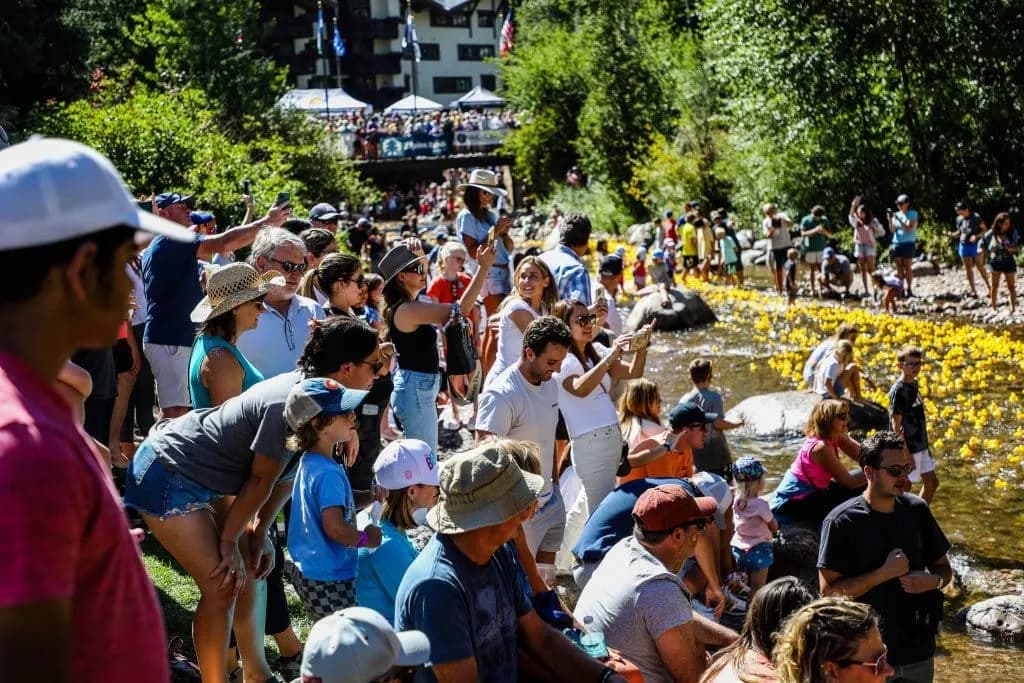 Vail Duck Race Moves To Solaris Plaza Amid Severe Drought