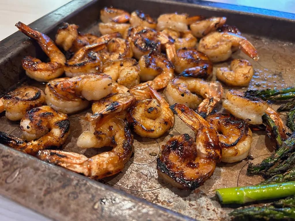 Katherine Roberts Shares Italian-Style Grilled Shrimp Recipe for Hot Valley Evenings
