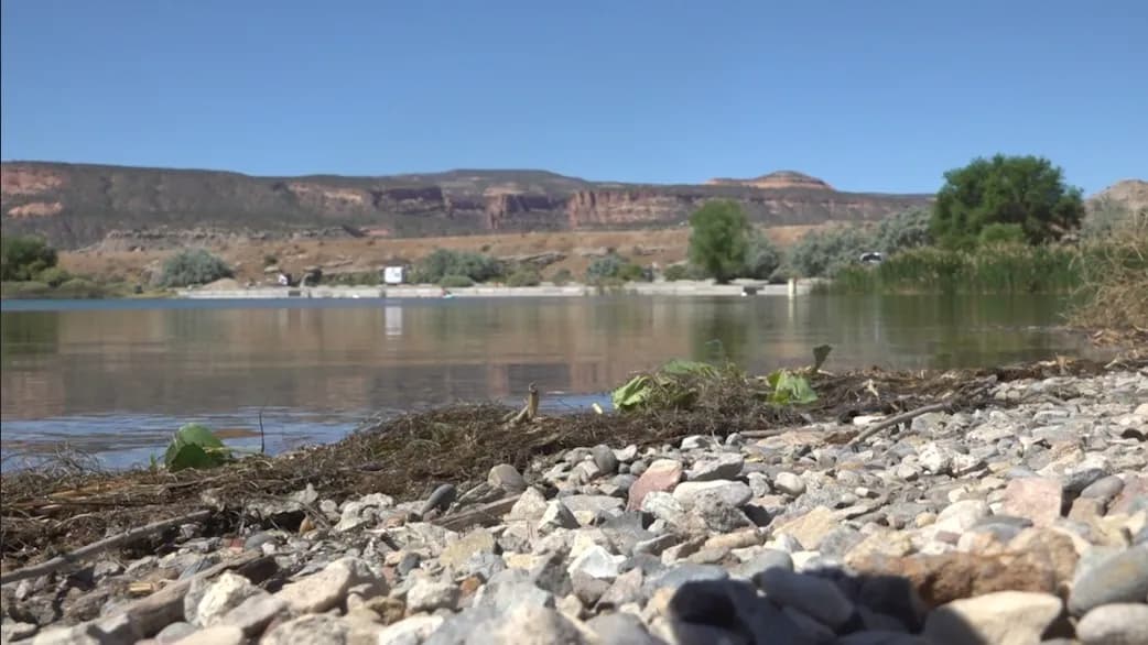 Western Colorado Drought Lowers Docks and Risks Rescue Boats at James M. Robb