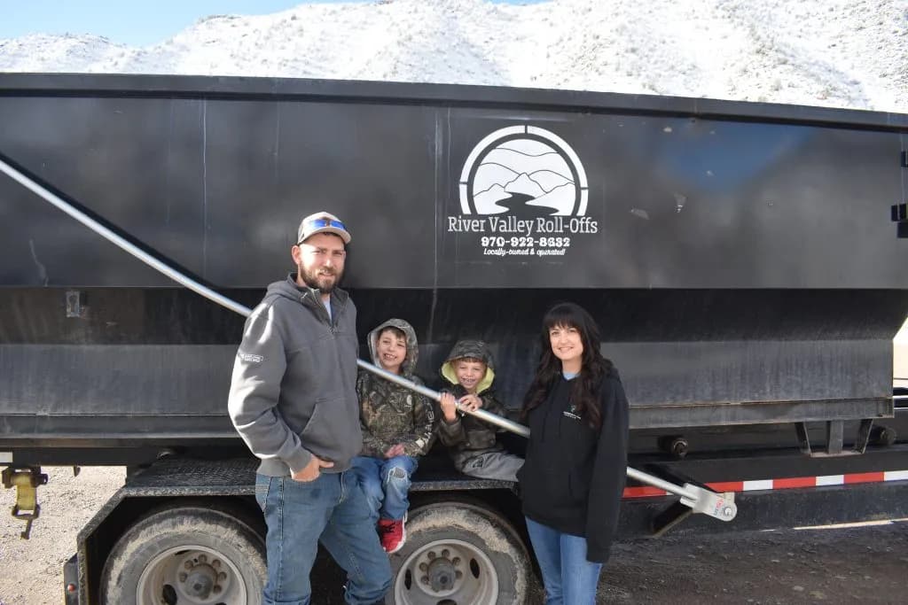 Rifle Couple Builds Personal Service Dumpster Business
