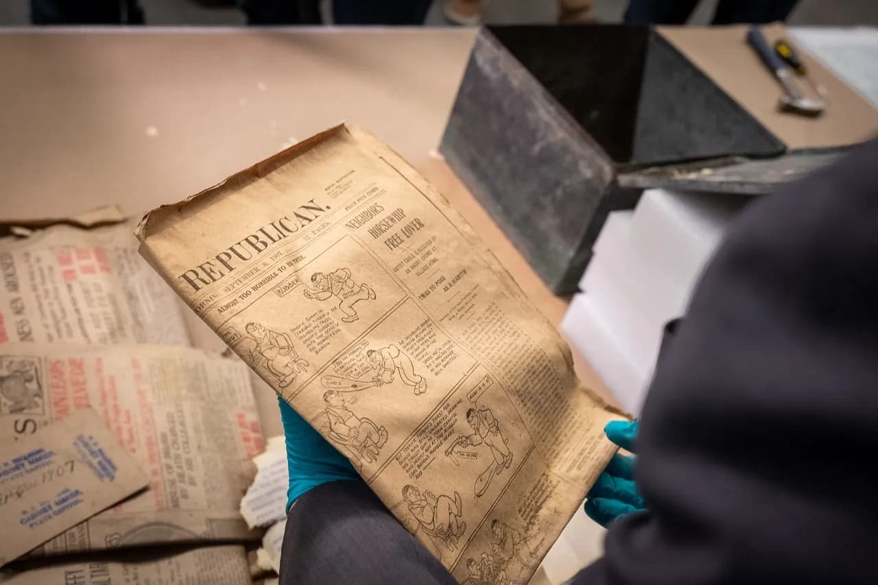 Colorado Capitol Yields 119-Year-Old Time Capsule Secrets