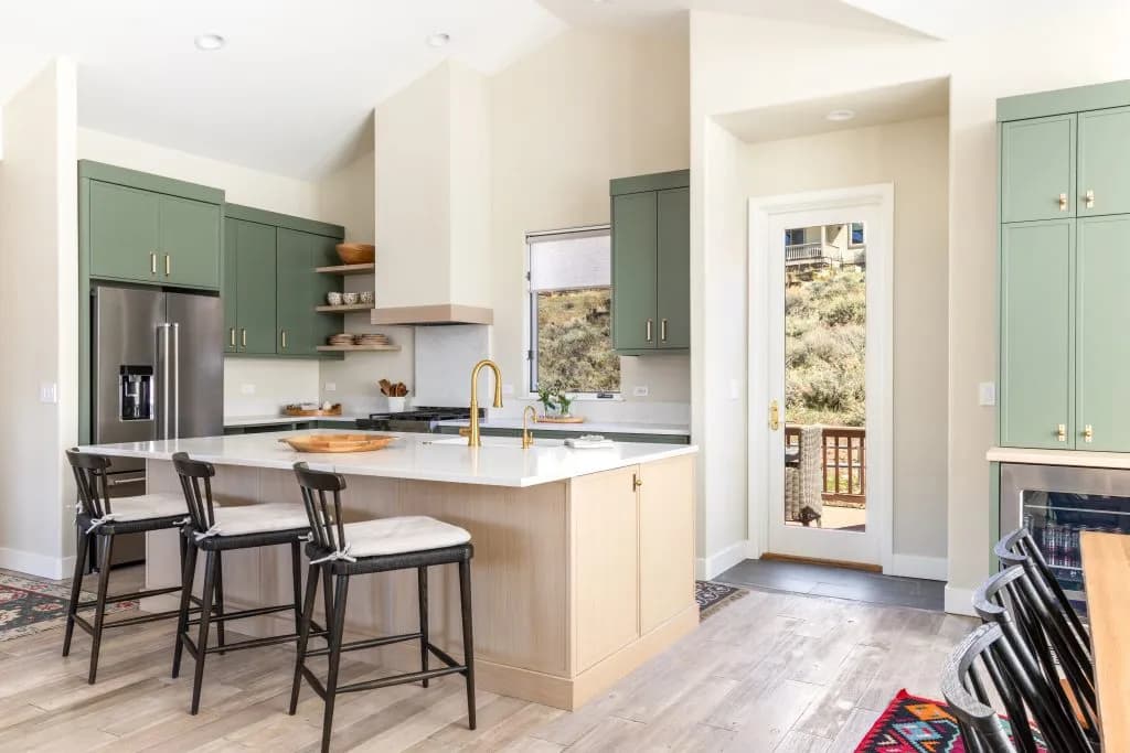 Vail Designer Transforms Avon Home With Sage Green Overhaul