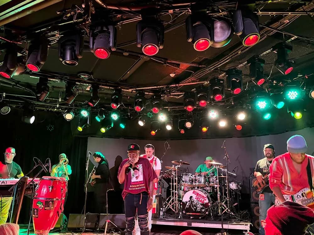 Burning Spear Delivers Spiritual Reggae Performance at Aspen's Belly Up