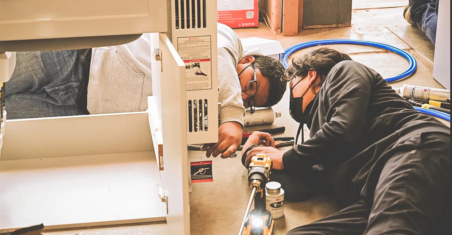 Navajo Youth Build Water Systems for Rock Point and Kirtland Homes