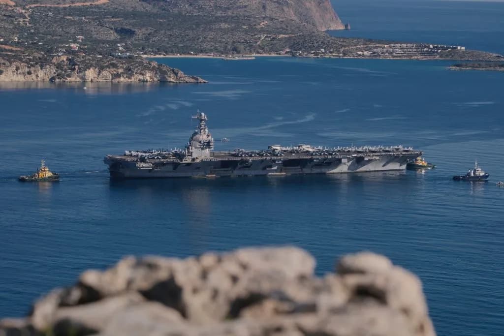 USS George Washington Departs Western Pacific Amid Trump Iran Focus