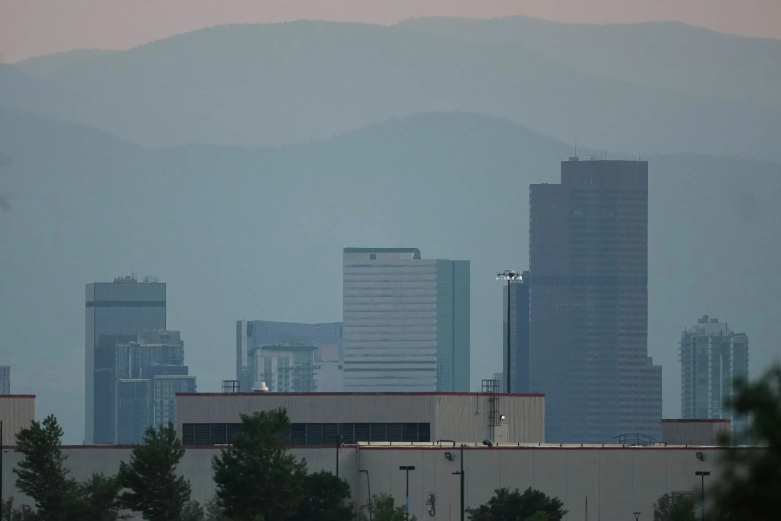 Oregon and Washington Wildfire Smoke Blankets Western Slope