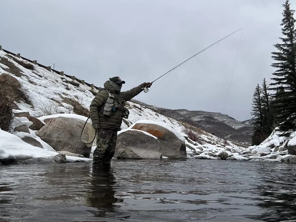 Eagle River Guide Explains Weighted Nymph Rig for Deep Trout