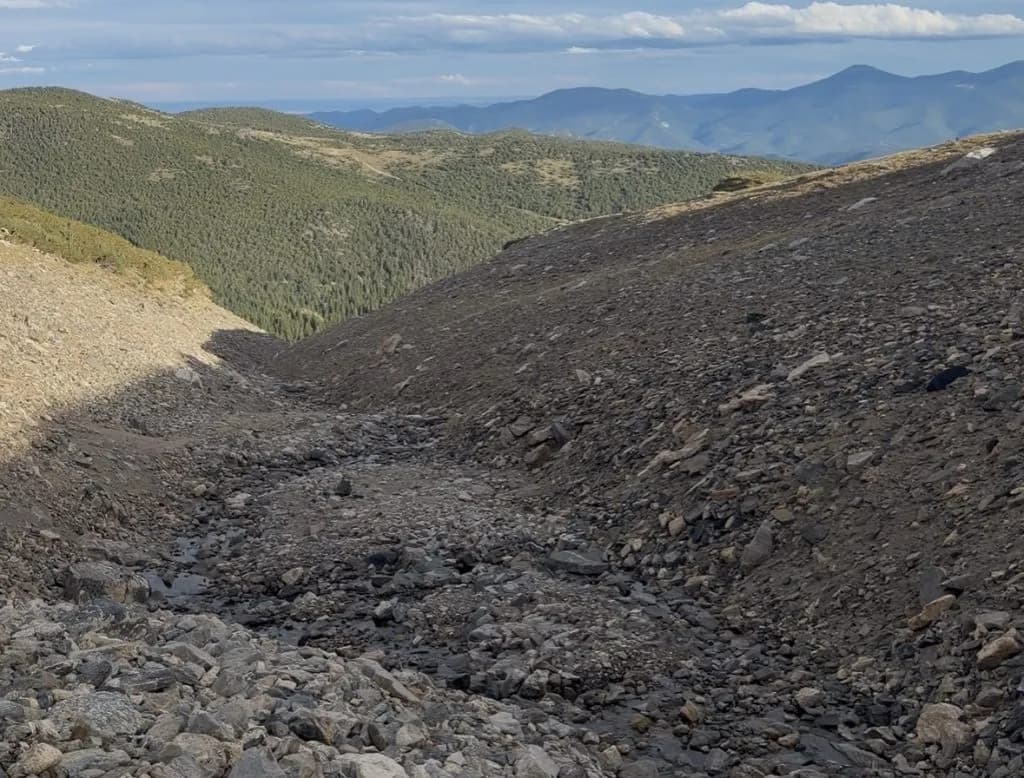 St. Mary's Glacier Vanishes After Record Hot Summer