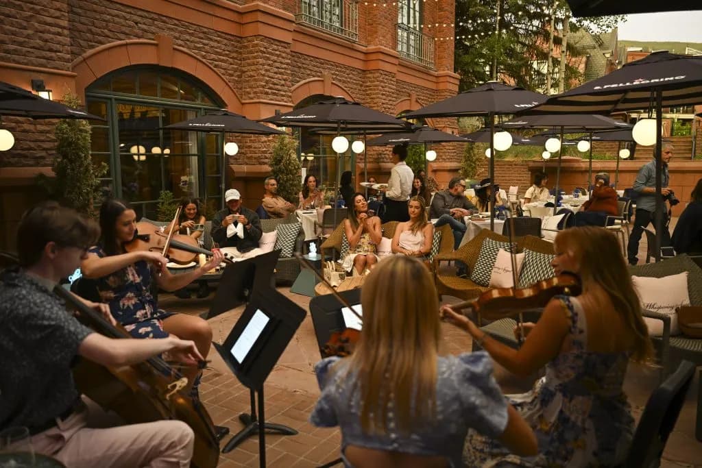 Marea Aspen Pairs Candlelight Concerts with Coastal Italian Dining