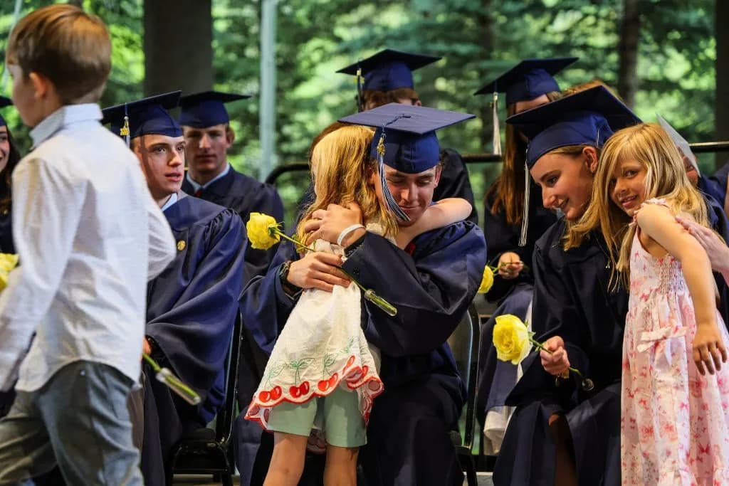 Vail Mountain School Class of 2026 Graduates at Ford Amphitheater