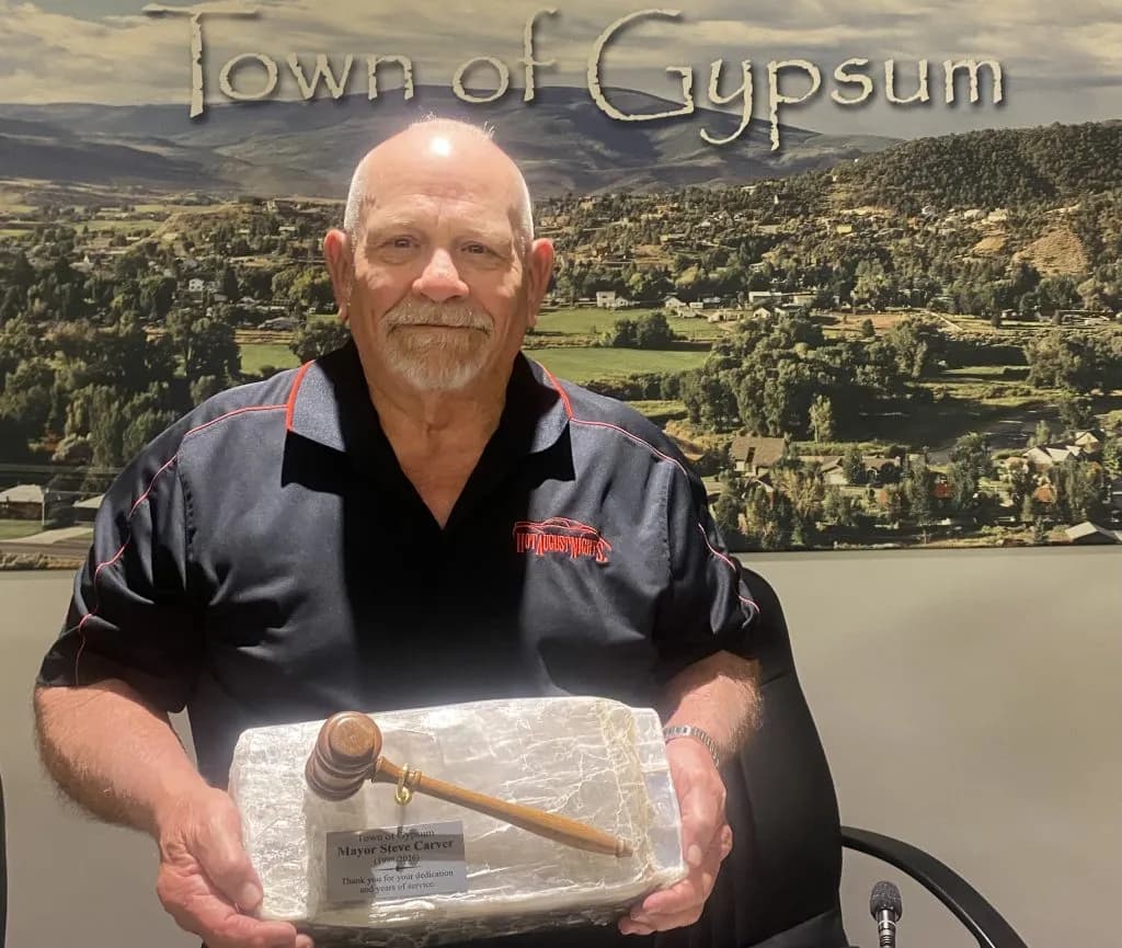 Gypsum Bids Farewell to Mayor Steve Carver
