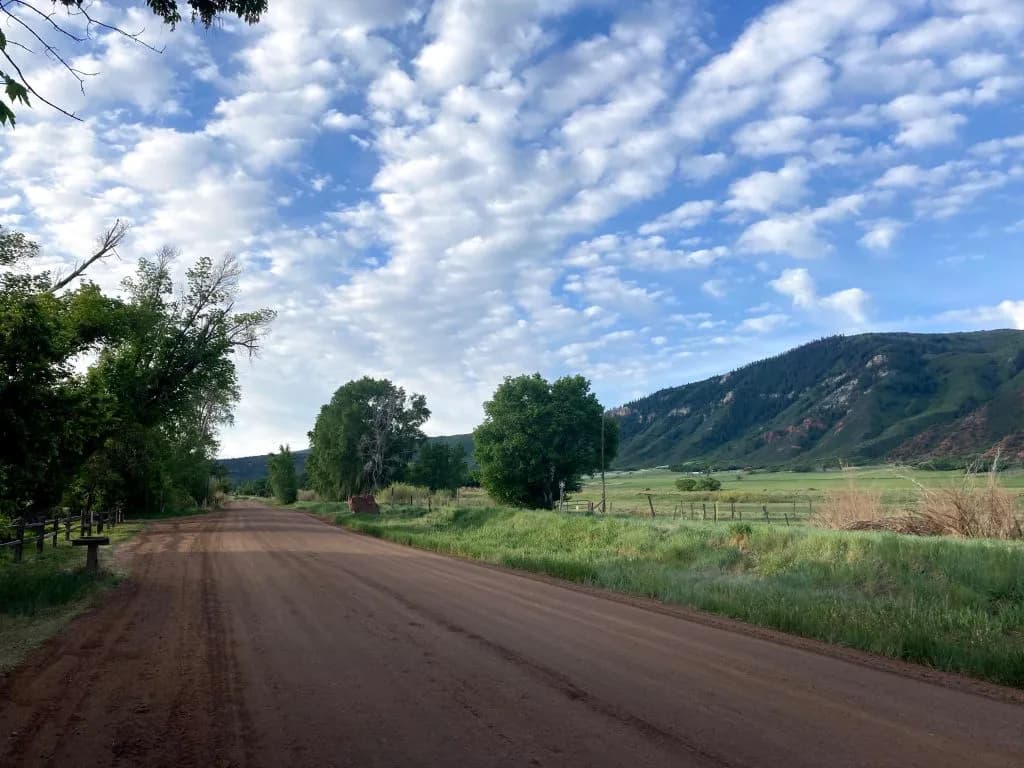 Eagle County Paves Half-Mile of Hooks Spur Road