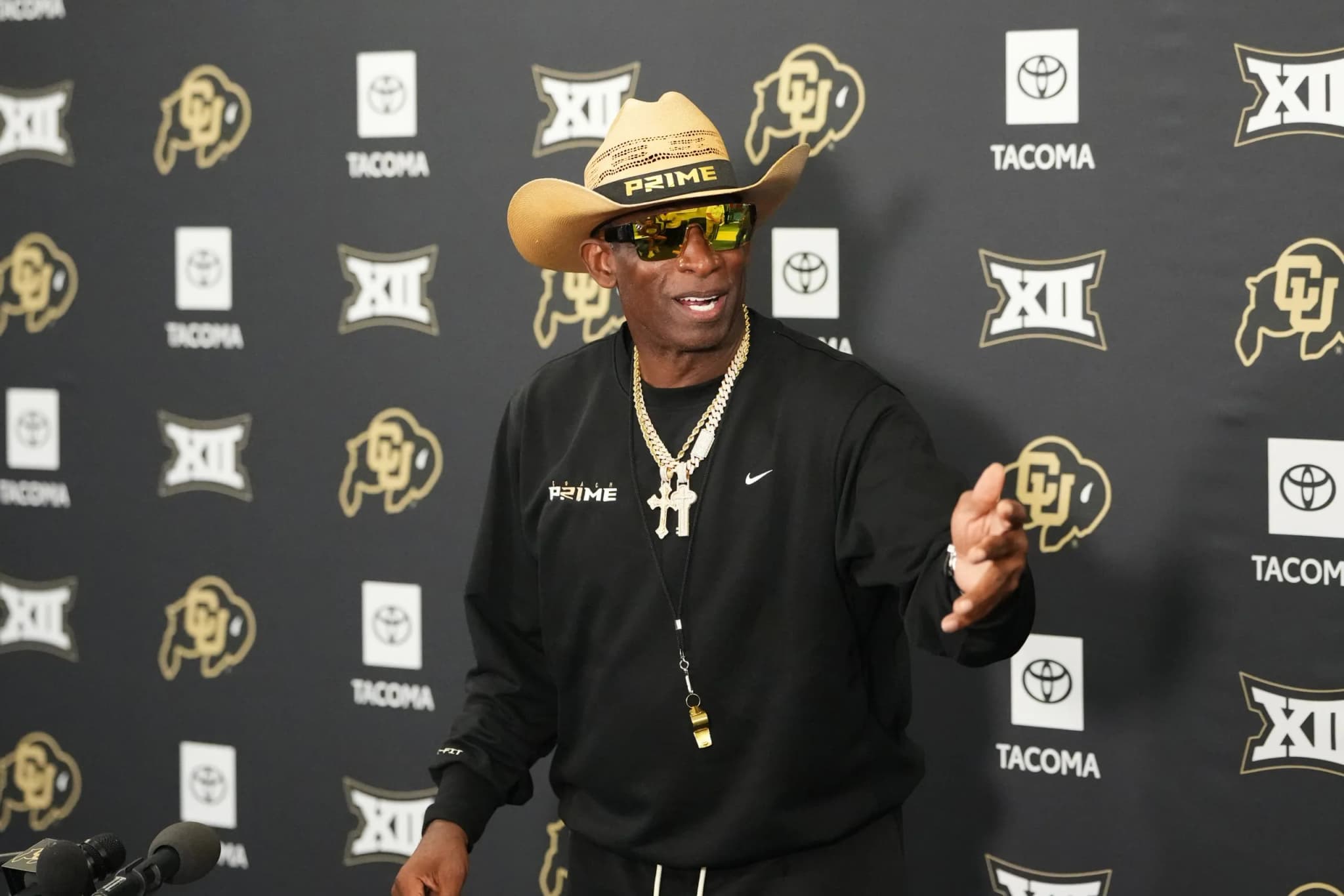Boulder Deputy Serves Deion Sanders Civil Papers at CU Practice