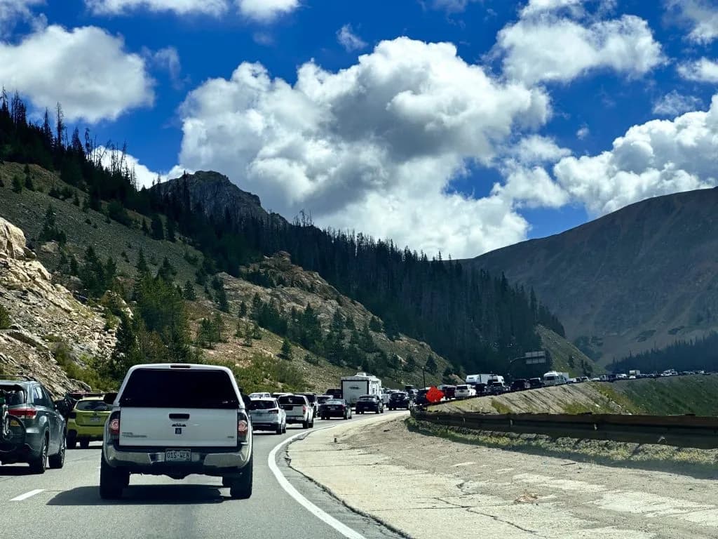 Low Snowpack and High Gas Prices Drive Record Memorial Day Traffic on I-70