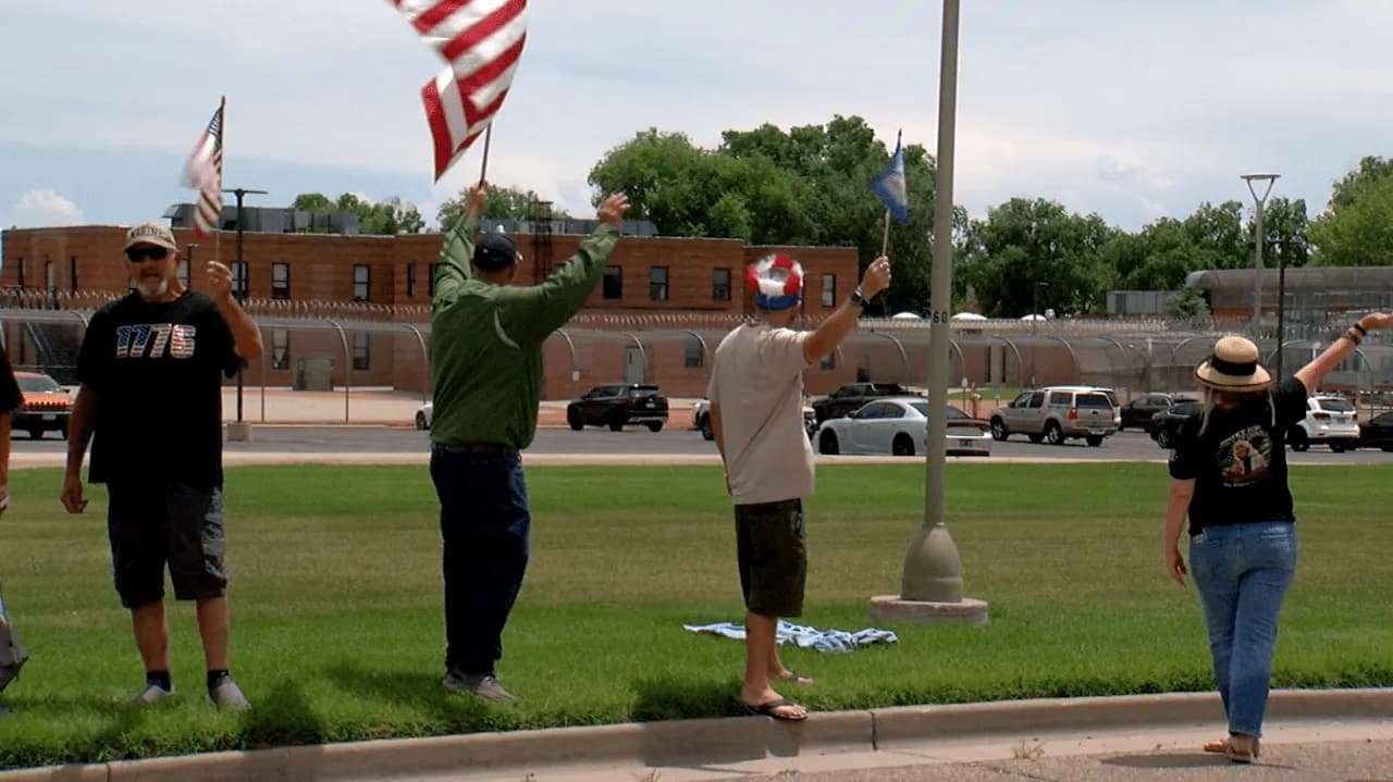Tina Peters Releases From Pueblo Prison Amidst Heat and Vigil