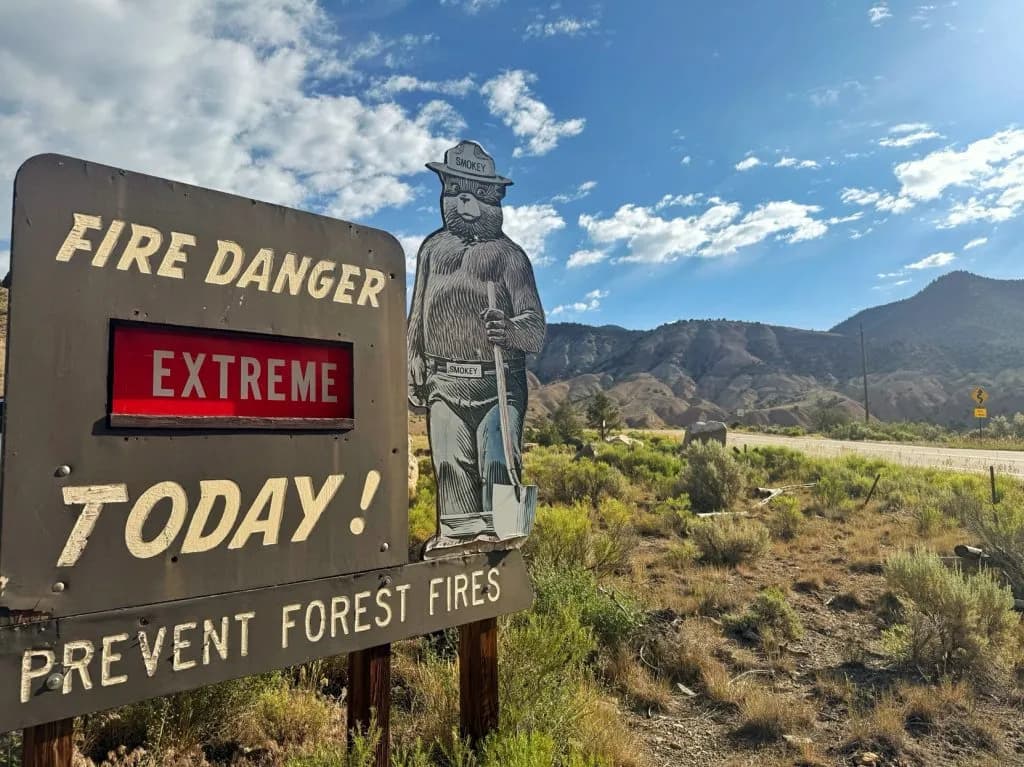 Smoke Lingers Over Grand Junction Airport as Heat and Fire Risk Persist