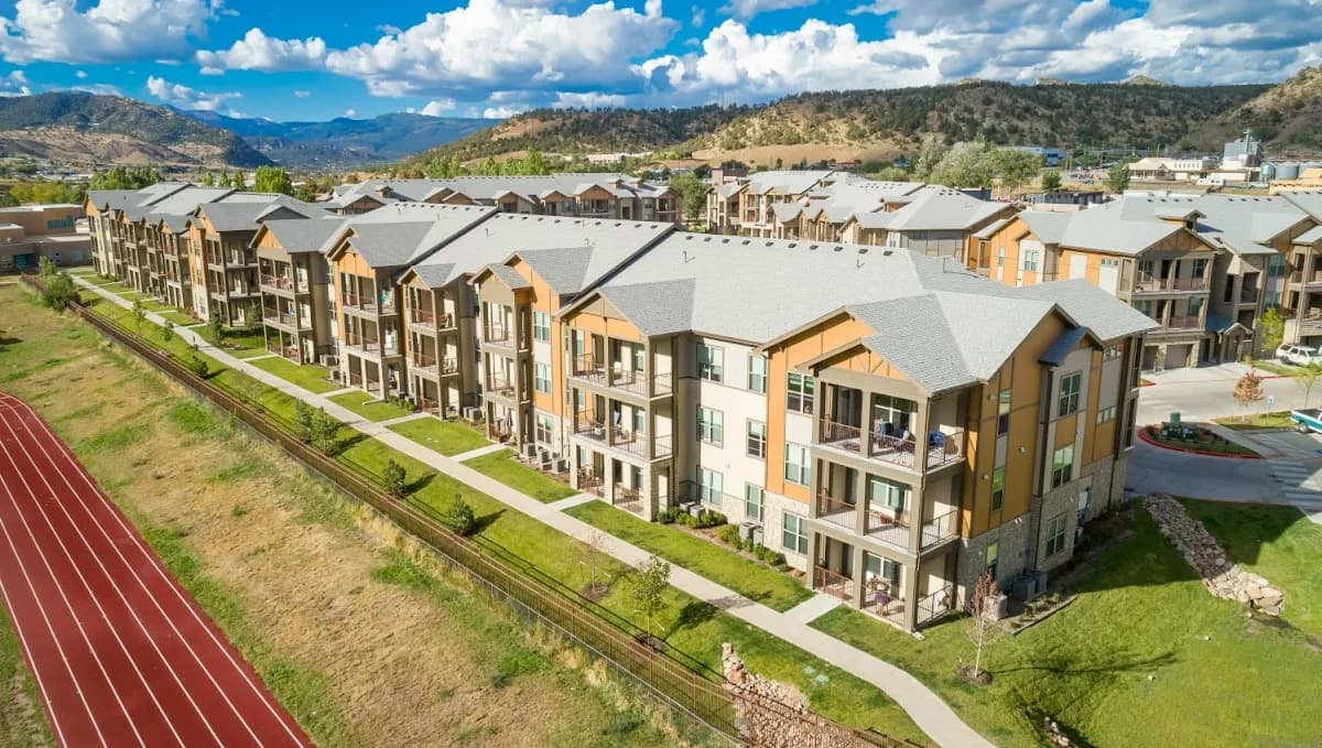Luxury Condo on Historic Main Ave. - Deck overlooking Main & Mountain Views