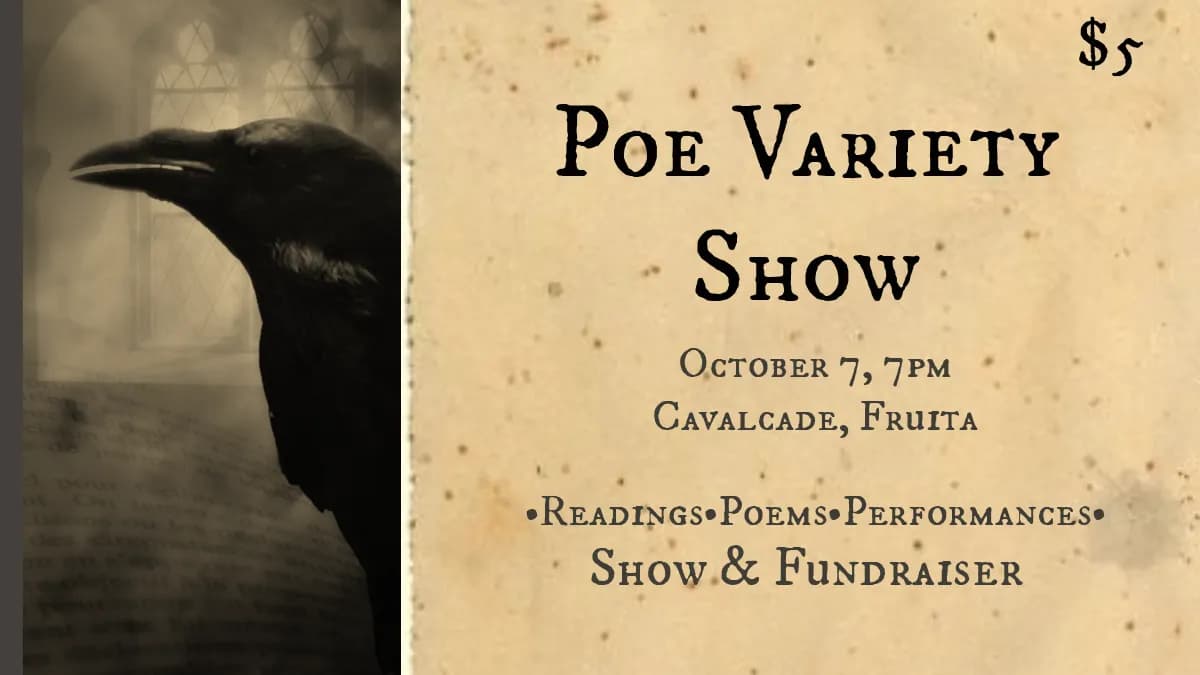 The Poe Project 2026 Variety Show at Cavalcade
