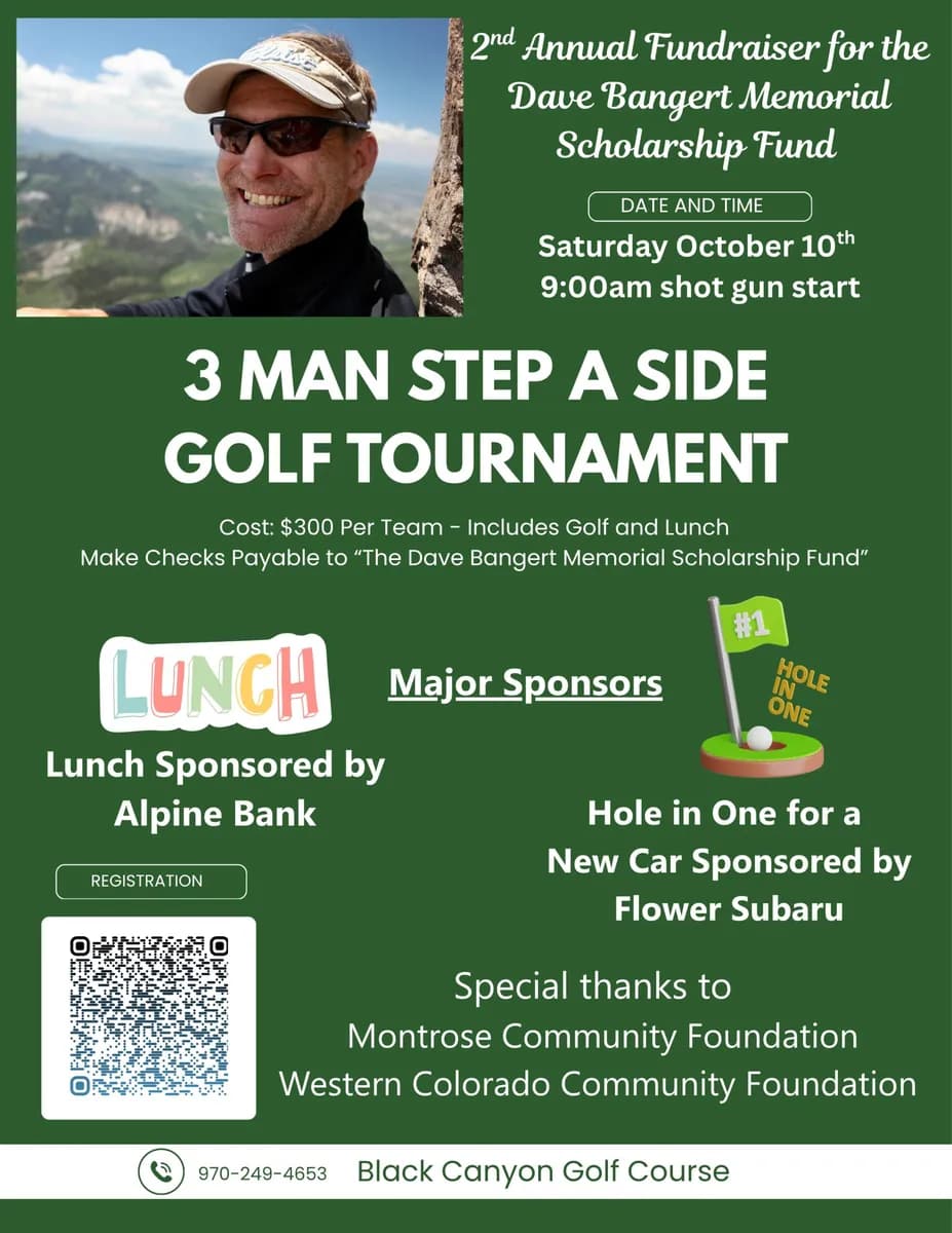 Dave Bangert Memorial Golf Tournament
