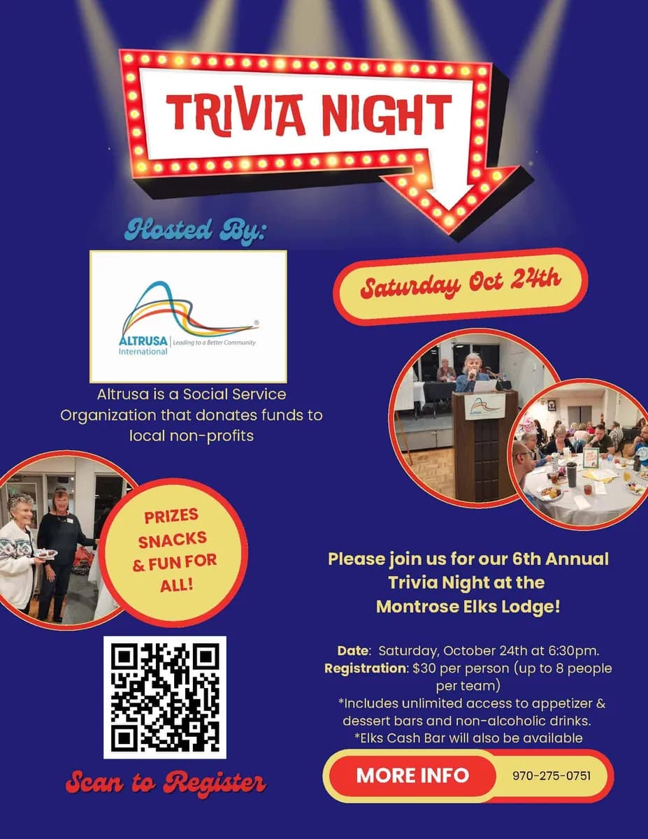 6th Annual Altrusa Trivia Night