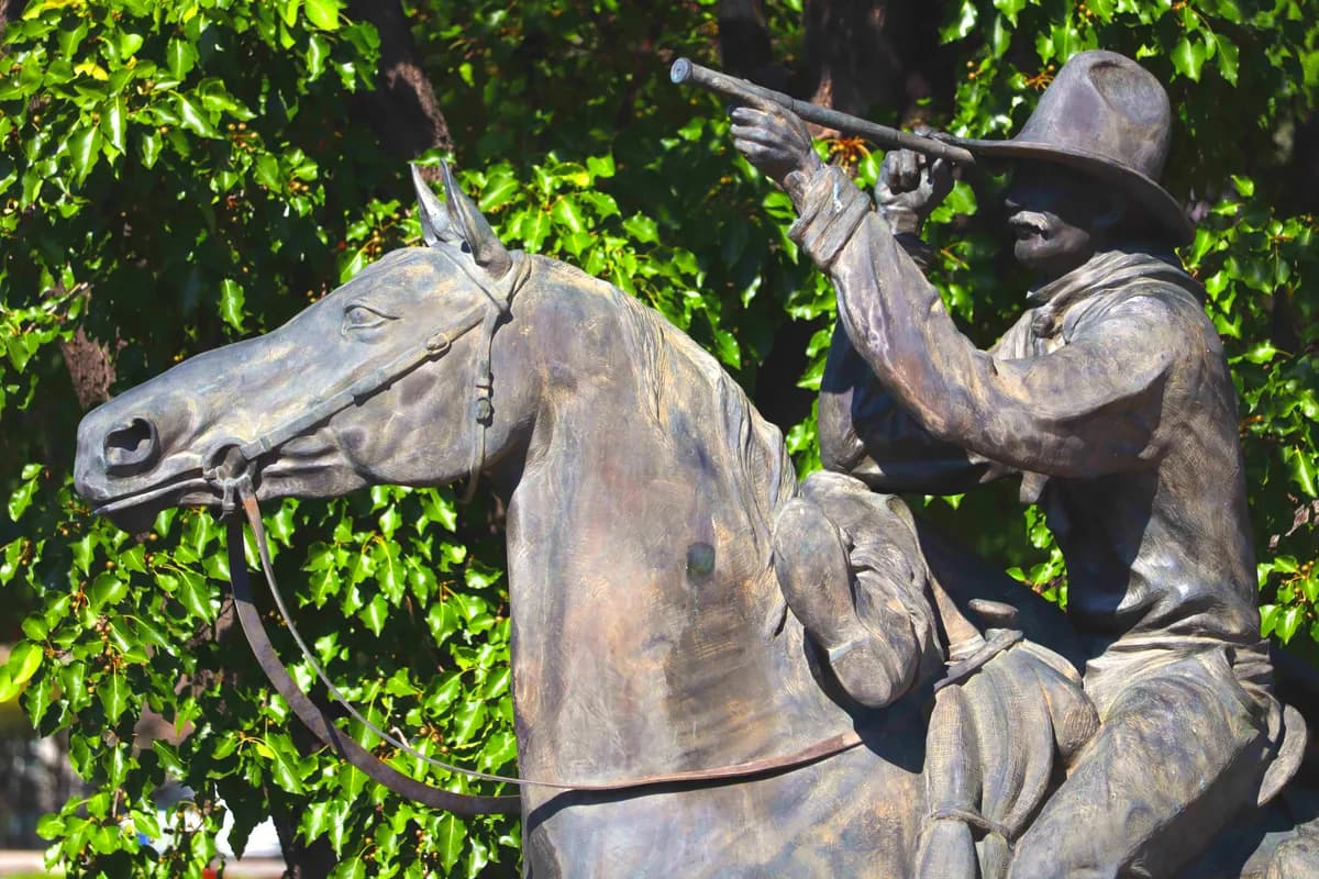 Free guided Legends of the Grand Valley sculpture walking tour at Market on Main
