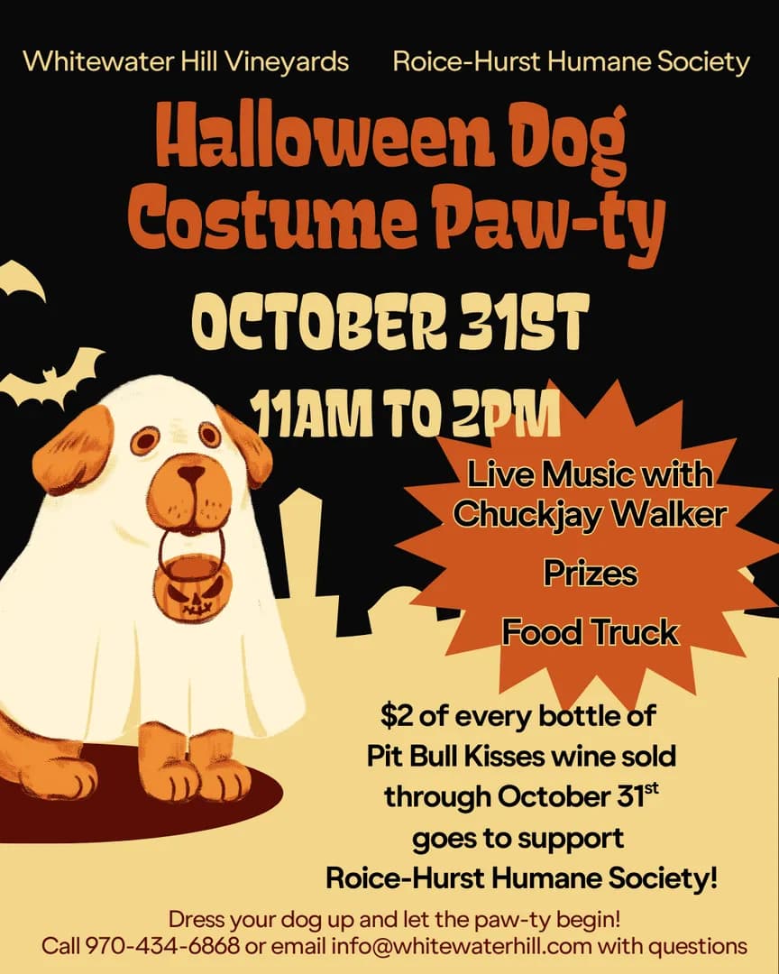 Halloween Dog Costume Paw-ty Fundraiser for Roice-Hurst Humane Society